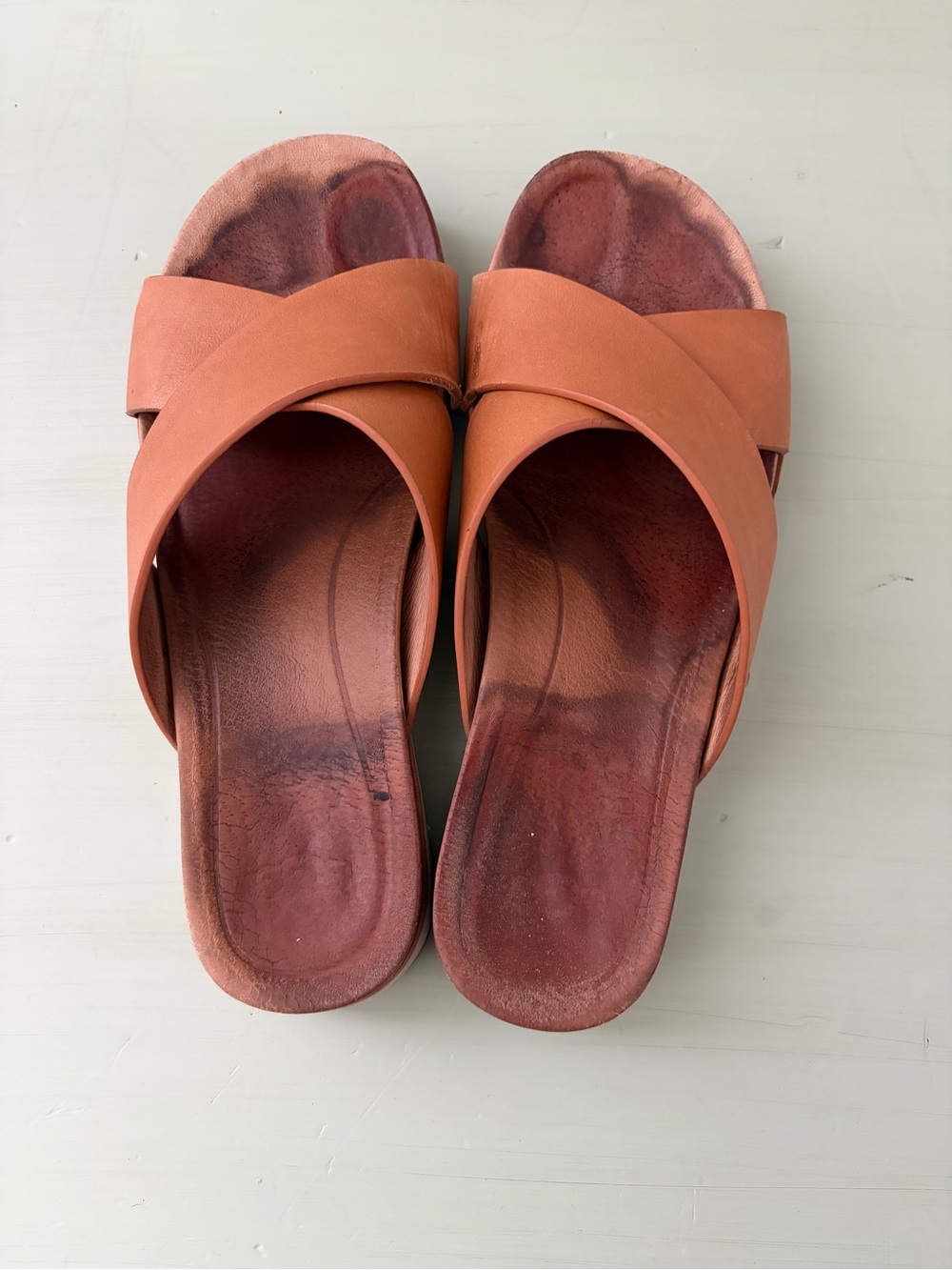 UGG Criss Cross Strap Slide Sandals